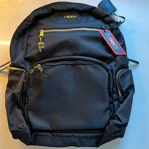 Tumi voyageur Carson backpack. NWT. Black